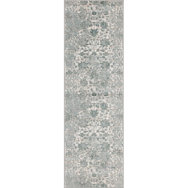 Dūmakaini zils celiņa paklājs 80x250 cm Sensi Tris – FD