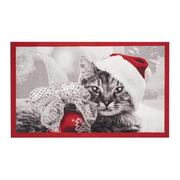 Hanse Home Ziemassvētku kaķu paklājs, 45 x 75 cm