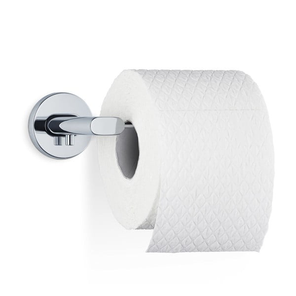 Spīdīgs nerūsējošā tērauda tualetes papīra turētājs Blomus Areo