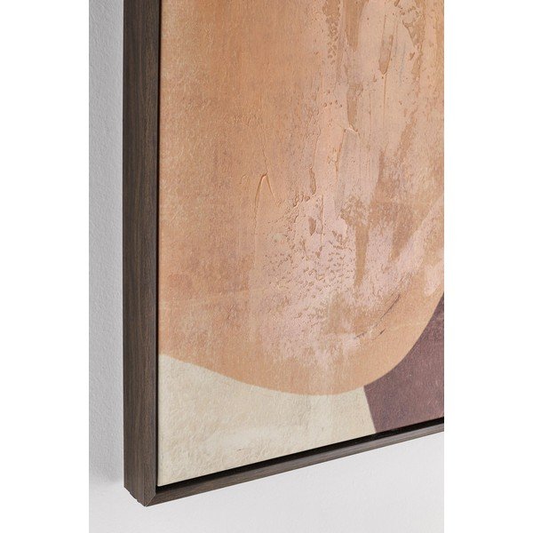 Drukāta/ar rokām krāsotiem elementiem glezna ar rāmi/uz audekla 83x123 cm Gallery – Bizzotto-image-1