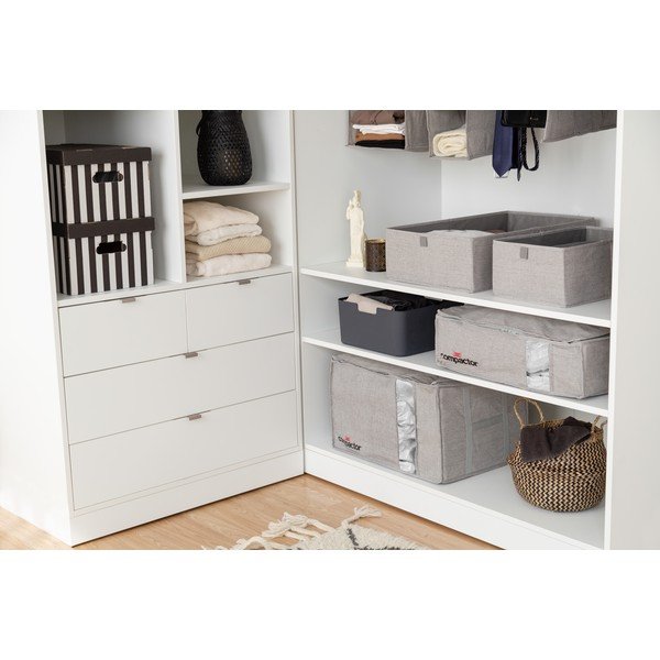 Pelēka uzglabāšanas kaste Compactor Oxford, 56 x 36 cm-image-4