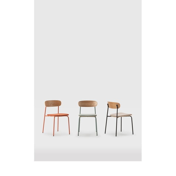 Melni/pelēkbrūni pusdienu krēsli (2 gab.) Adriana – Marckeric-image-2