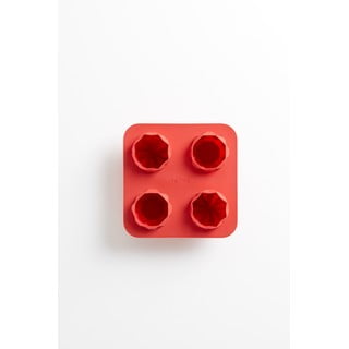 Sarkana silikona cepšanas forma Lékué Fortune Origami