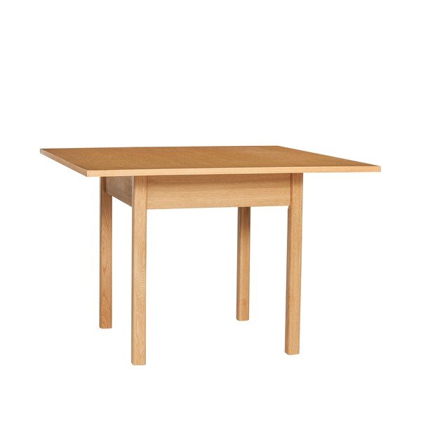 Ēdamgalds ar ozolkoka imitāciju 110x110 cm Geo – Hübsch
