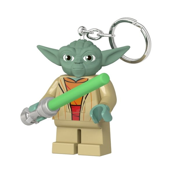 Atslēgu piekariņš ar lukturīti LEGO® Star Wars Yoda