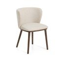 Bēšs polsterēts ēdamistabas krēsls Ciselia – Kave Home