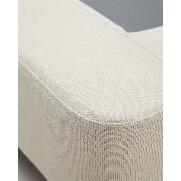 Bēša polsterēta divvietīga gulta 180x200 cm Ofelia – Kave Home-image-4