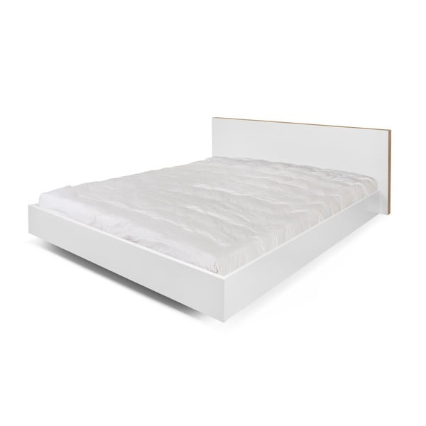 Balta gulta ar brūnām malām TemaHome Float, 160 x 200 cm