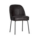 Melni ādas pusdienu krēsli (2 gab.) Vogue – WOOOD