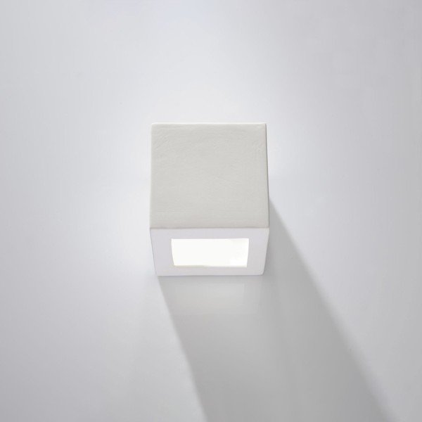 Balta sienas lampa Leo – Sollux-image-2