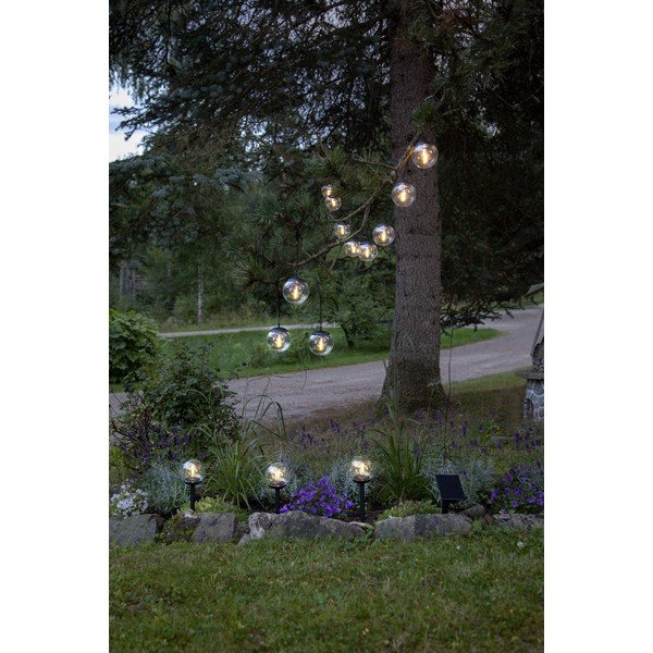 Lampiņu virtene ar 8 spuldzēm un saules baterijām garums 210 cm Globe – Star Trading-image-2