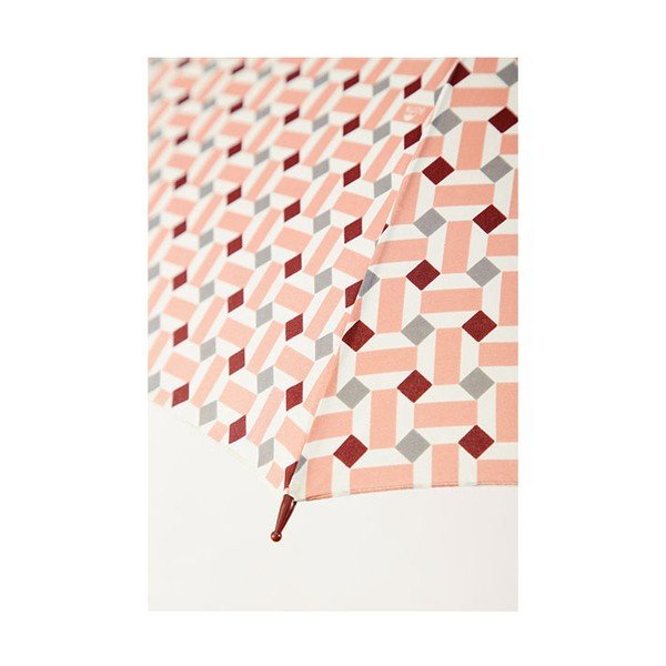 Dūmu lietussargs ar rozā detaļām Drukāt, ⌀ 97 cm-image-1