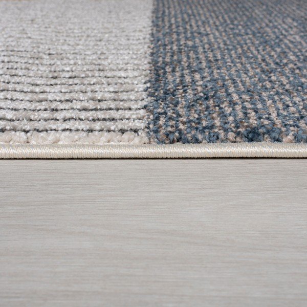 Dzelteni zils paklājs Flair Rugs Brix, 160 x 230 cm-image-3