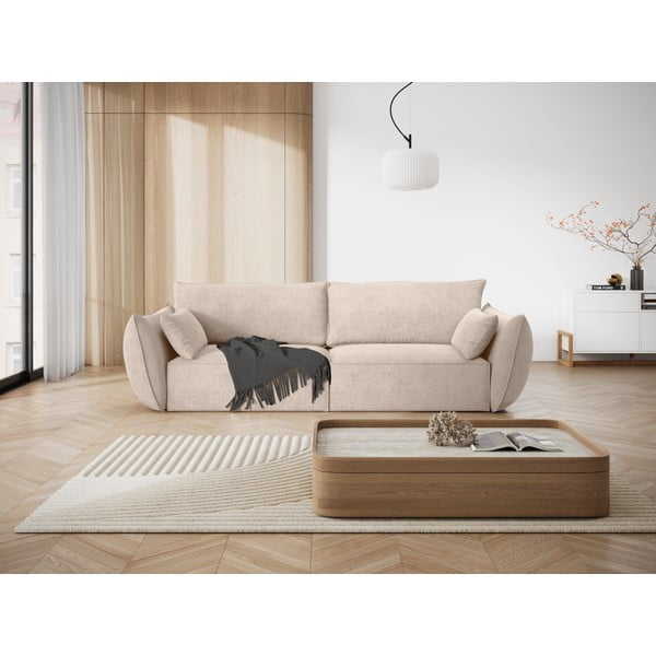 Bēšs dīvāns 208 cm Vanda – Mazzini Sofas-image-1