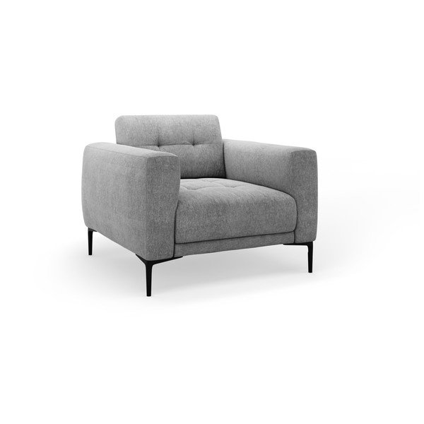 Pelēks atpūtas krēsls Bemy – Micadoni 