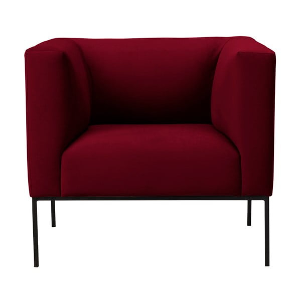 Sarkans samta atpūtas krēsls Windsor & Co Sofas Neptune