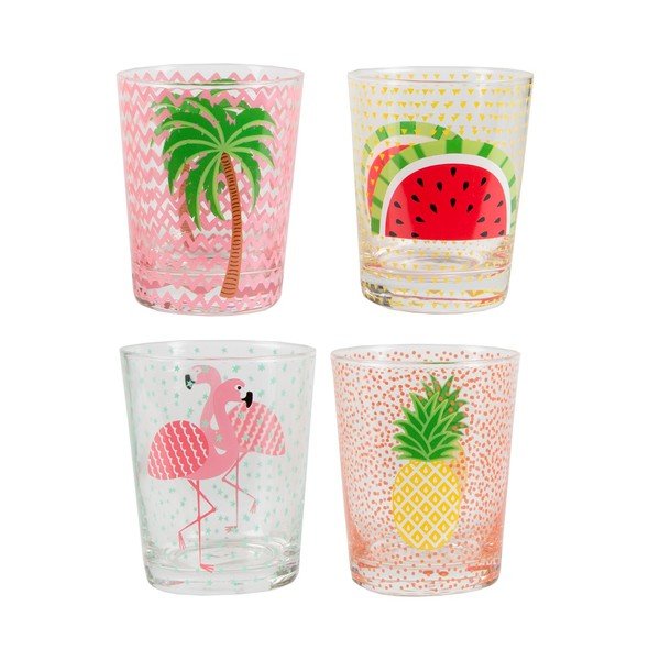 4 tumbleru komplekts Sass & Belle Tropical Summer