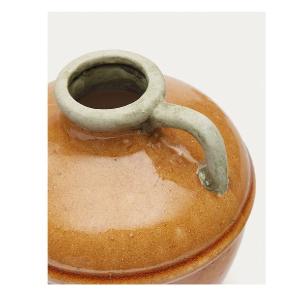 Brūna keramikas vāze Tamariu – Kave Home-image-4