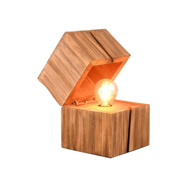 Brūna galda lampa (augstums 16 cm) Treasure – Trio-image-3