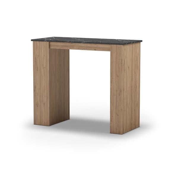 Bāra galds ar marmora imitācijas galda virsmu 47x120 cm Peru – Marckeric-image-2