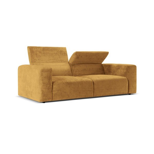 Okera dzeltens dīvāns 234 cm Cruz – Micadoni Home-image-1