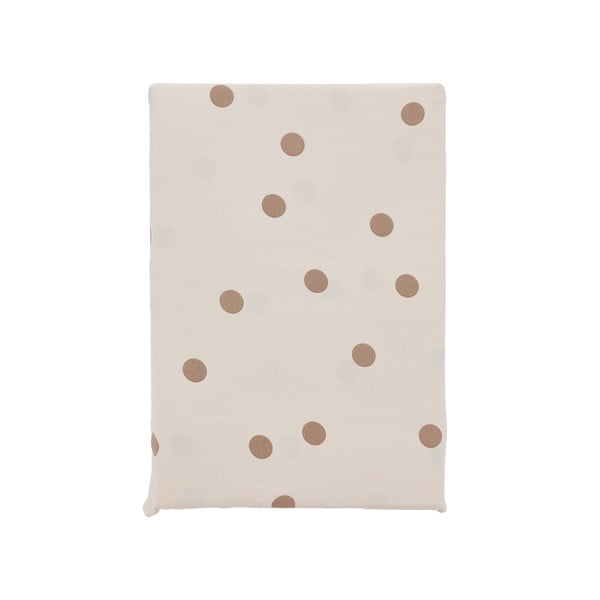 Brūna vienguļamā gultas veļa no kokvilnas satīna 140x200 cm Solaris – Södahl-image-3