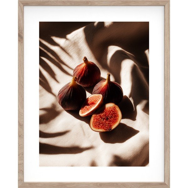 Drukāta glezna ar rāmi 40x50 cm Ripe Figs – Styler
