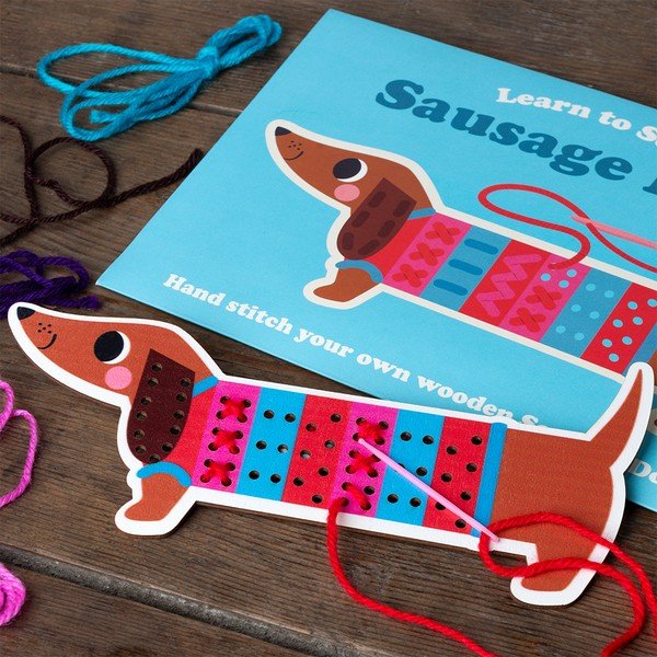 Izšūšanas komplekts Sunny Sausage Dog – Rex London-image-3