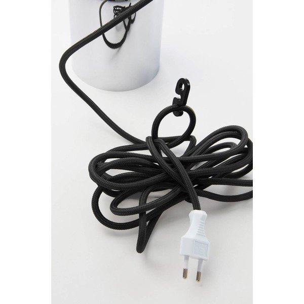 Spīdīgas sudraba krāsas metāla piekaramā lampa ø 10 cm Ara – Jotex-image-3