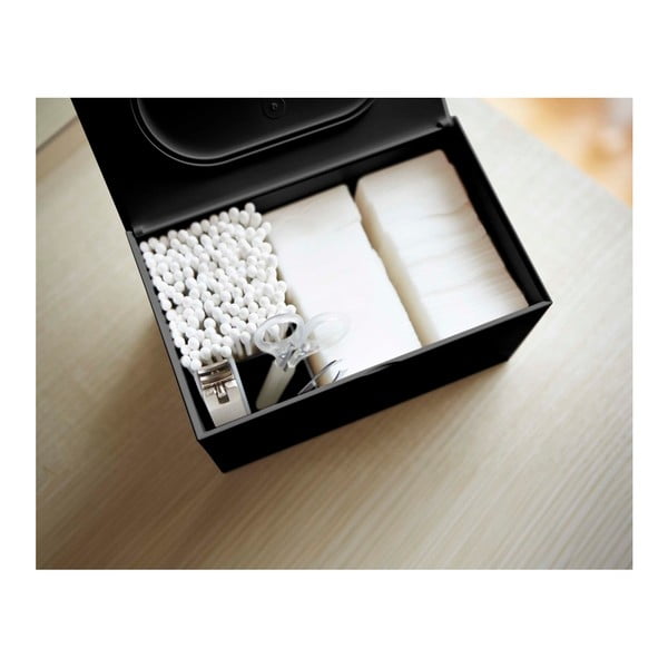 Melna vannas istabas kaste YAMAZAKI Veil-image-4