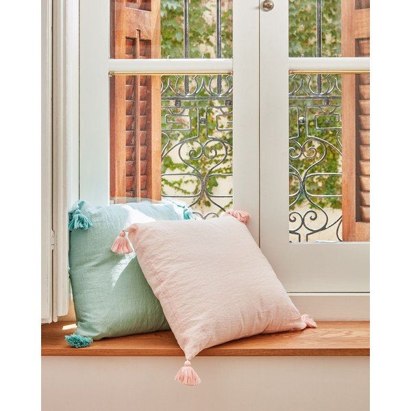Spilvendrāna 45x45 cm Eirenne – Kave Home-image-3