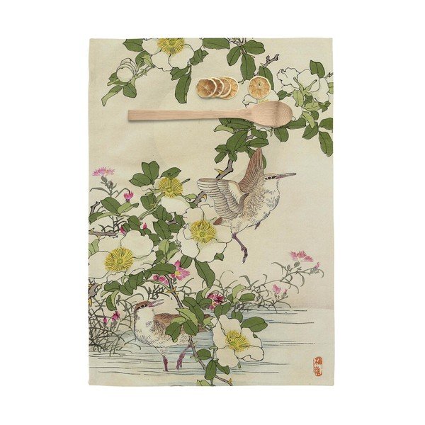 2 kokvilnas virtuves dvieļu komplekts Happy Friday Basic Japonais, 70 x 50 cm-image-2