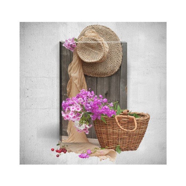3D sienas glezna Mosticx Romantiskais ciems, 40 x 60 cm