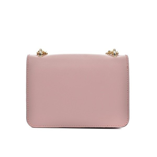 Rozā ādas rokassomiņa Roberta M Ferra Rosa-image-1