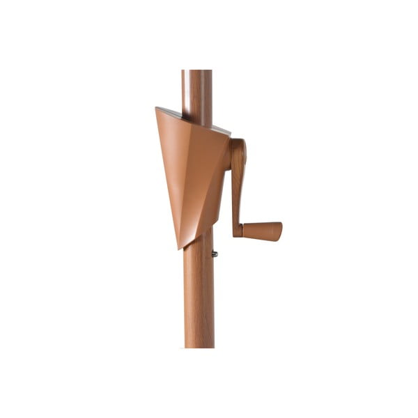 Bēšs saulessargs ø 300 cm Wood – Rojaplast-image-4