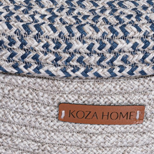 Auduma dekoratīvā uzglabāšanas kaste ar vāku – Mioli Decor-image-2