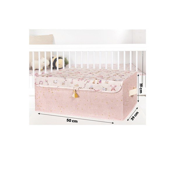 Uzglabāšanas kaste no auduma bērniem – Mioli Decor-image-2