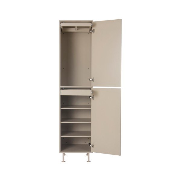 Bēšs drēbju skapis no MDF 50x210x55 cm Kipp – Jotex-image-4