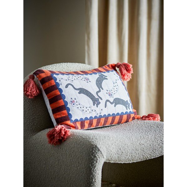 Dekoratīvais spilvens no kokvilnas maisījuma 35x60 cm Missy – Bloomingville-image-1