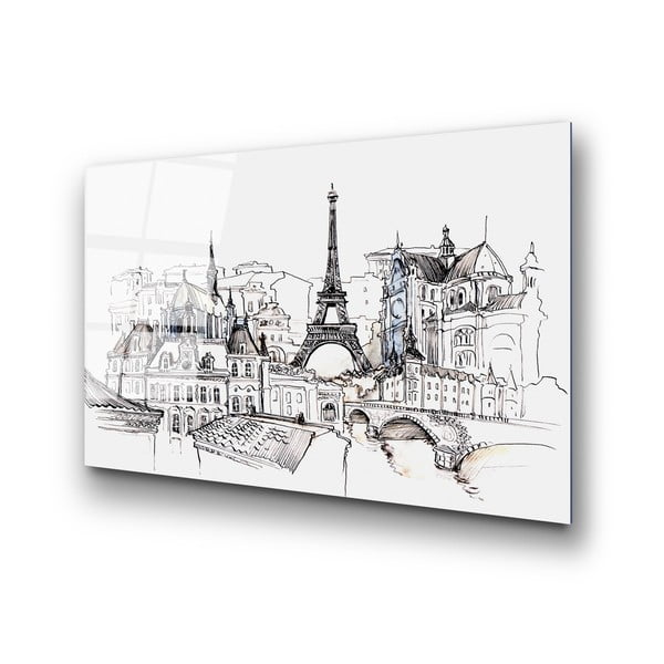 Stikla glezna 70x100 cm Paris – Wallity-image-4