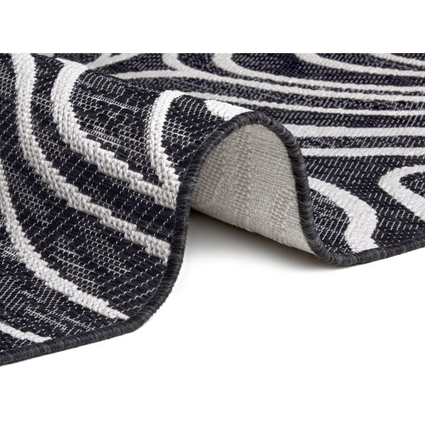 Antracīta pelēks āra paklājs 194x290 cm – Elle Decoration-image-2