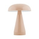 Bēša LED galda lampa ar regulējamu spilgtumu ar metāla abažūru (augstums 20,5 cm) Rachel – Leitmotiv