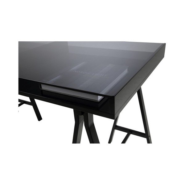 Spazio darba galds, melns-image-1