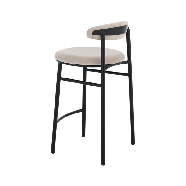 Bēšs metāla bāra krēsls (sēdekļa augstums 66 cm) Doggi – Ellos Home-image-3
