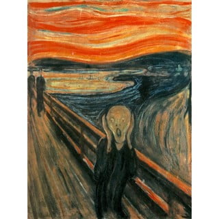 Gleznas reprodukcija Edvard Munch – The Scream, 45 x 60 cm
