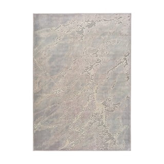 Pelēks un bēšs viskozes paklājs Universal Margot Marble, 140 x 200 cm