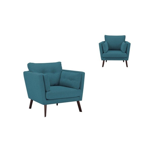 Turkīza krāsas krēsls Mazzini Sofas Elena-image-1