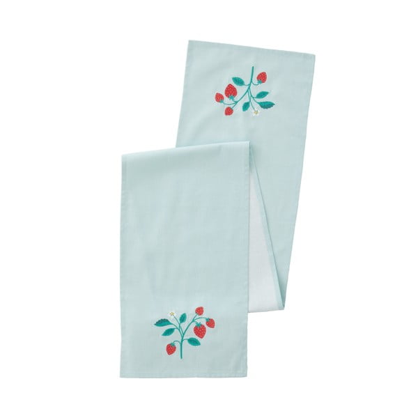 Kokvilnas galda celiņš 32x220 cm Strawberry Garden – Catherine Lansfield-image-2