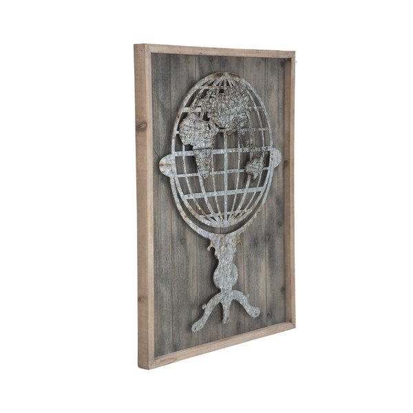 Mauro Ferretti Metal World Tenebris koka sienas dekors, 60 x 80 cm-image-1