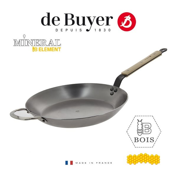 Tērauda panna de Buyer Mineral B, ø 32 cm-image-3
